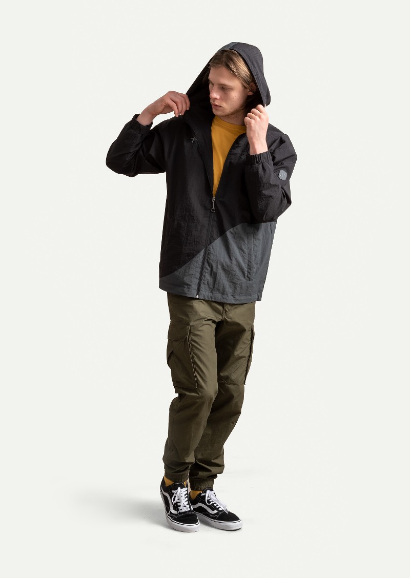 KAFT Tar Unisex Windbreaker Jacket Pakaru - Tar - 3